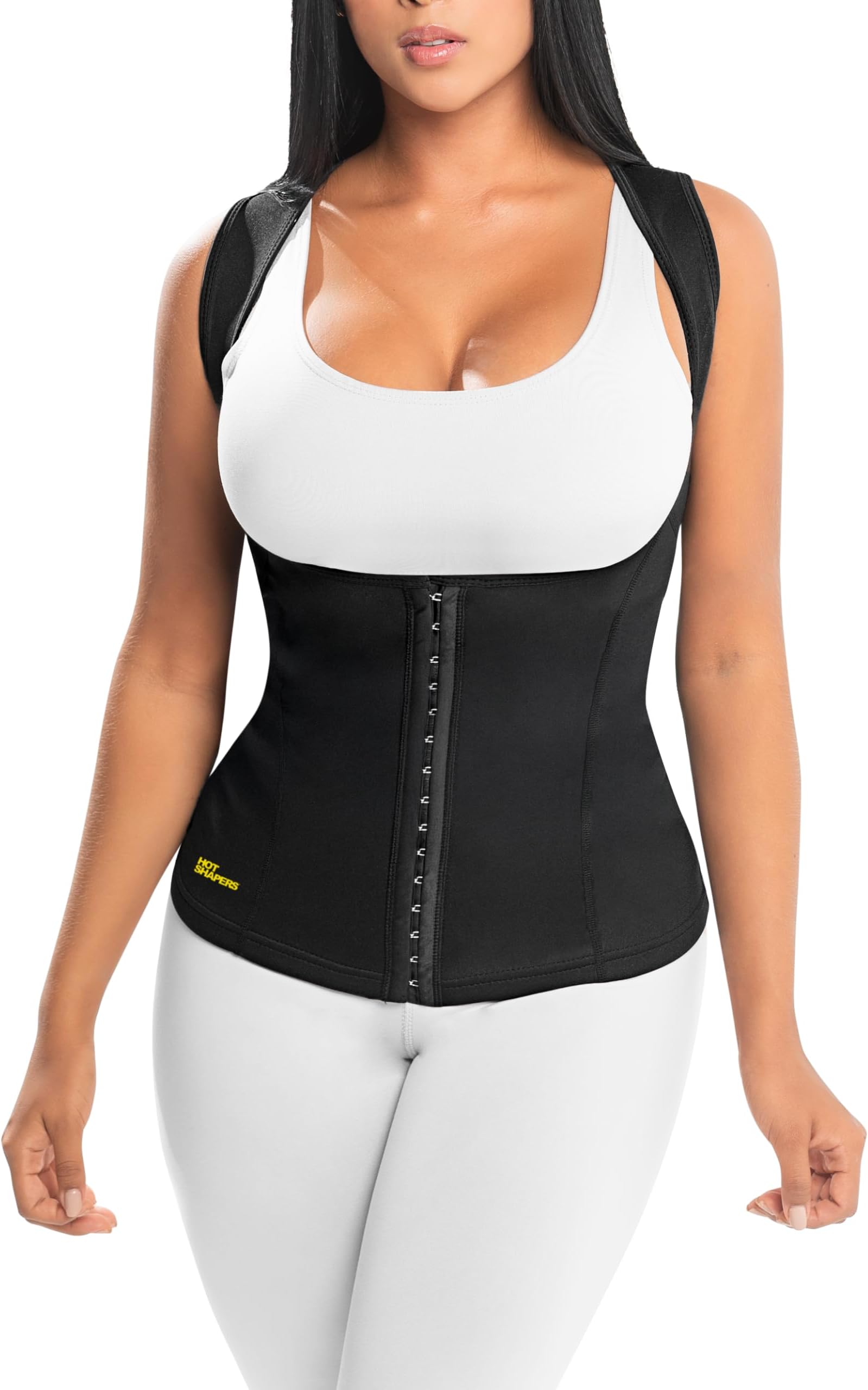 HOT SHAPERS Women’s Cami Hot Waist Cincher - Compression & Sweat-Enhancing trainer for Waist Slimming & Tummy Control
