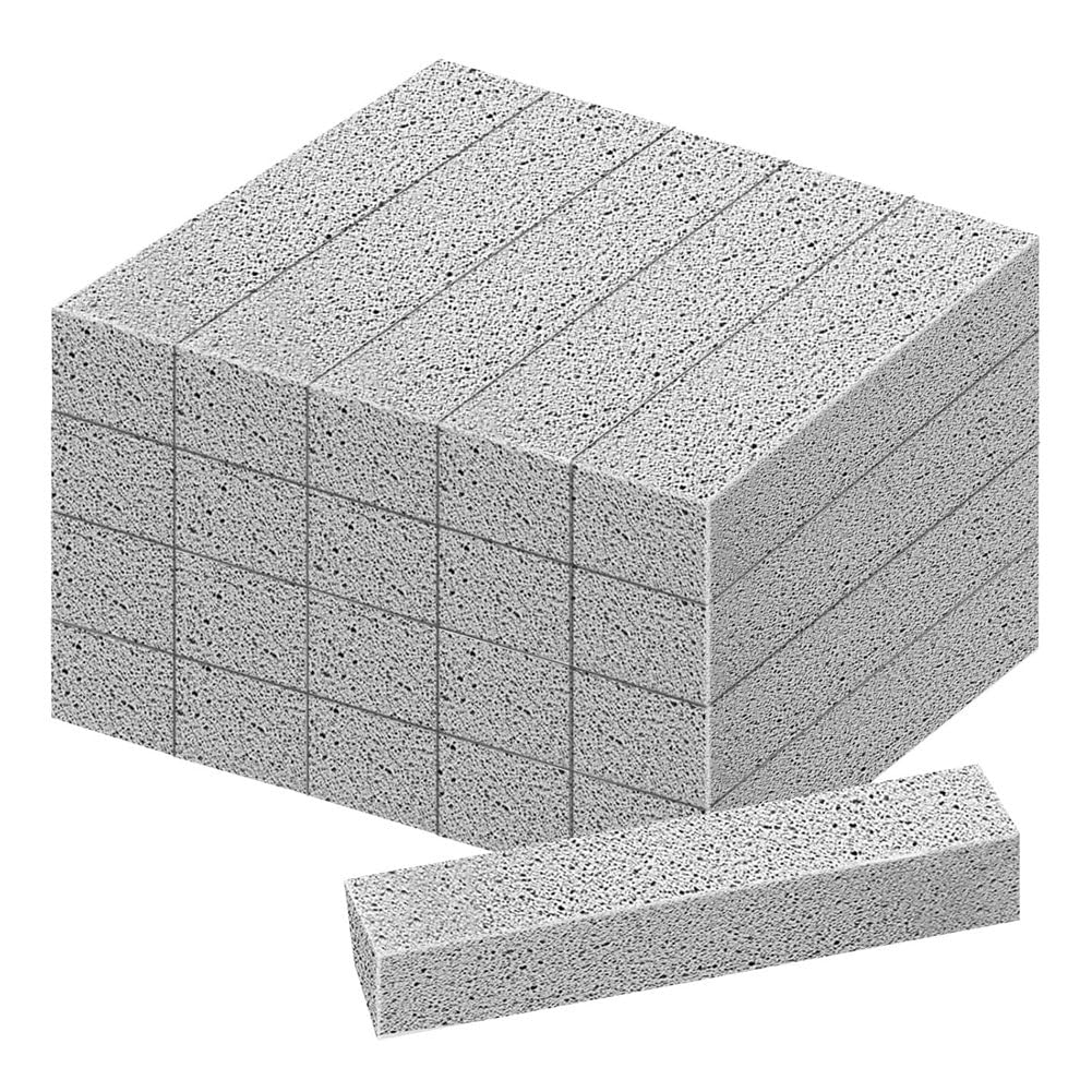 CTRLZS Pumice Stone for Toilet Bowl Cleaning Powerfully Cleans Hard Water Rings for Bathtubs, Pool Shower Tiles, Kitchen, Household