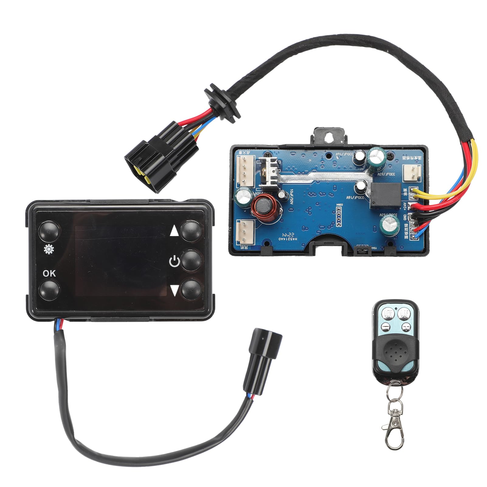 12V/24V 3-5KW Scheda principale Controller per riscaldatore diesel, interruttore LCD Controller per riscaldamento diesel dell'aria, riscaldamento del parcheggio dell'auto