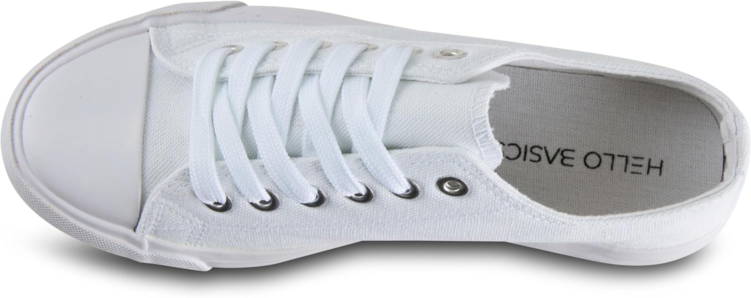 Canvas Shoes for Women Casual Low Top Sneakers Fashion Womens Tennis Shoes for Everyday Wear - Image 7
