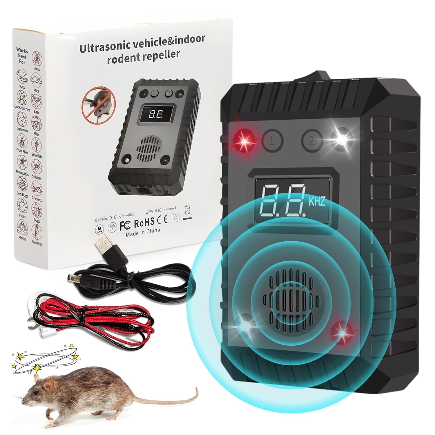 Tryfire Ultrasonic Rodent Repellent