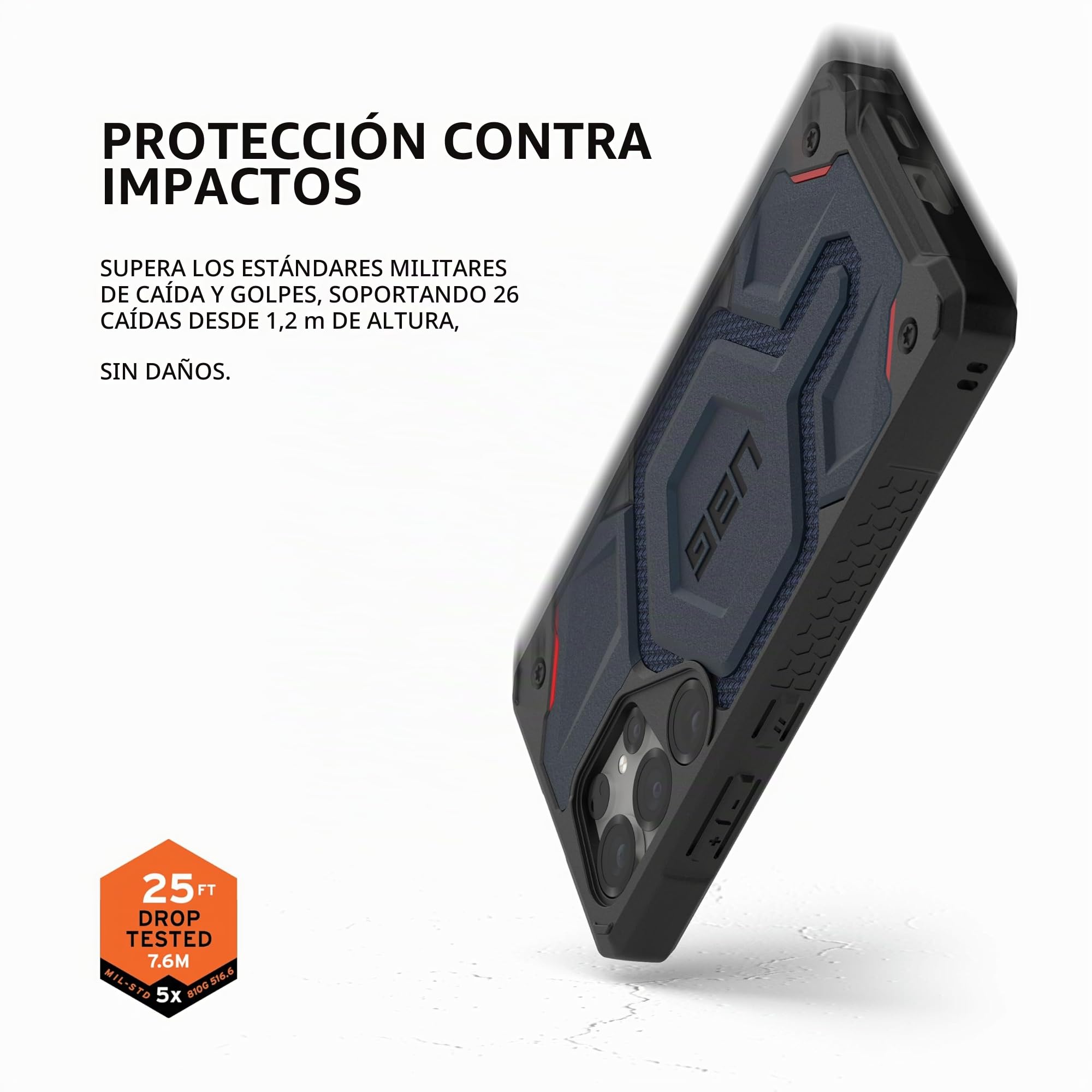 URBAN ARMOR GEAR UAG Monarch Pro - Carcasa Samsung Galaxy S25 Ultra de 6.9 pulgadas, compatible con carga magnética, funda protectora con pruebas militares contra caída, resistente, Kevlar Mallard