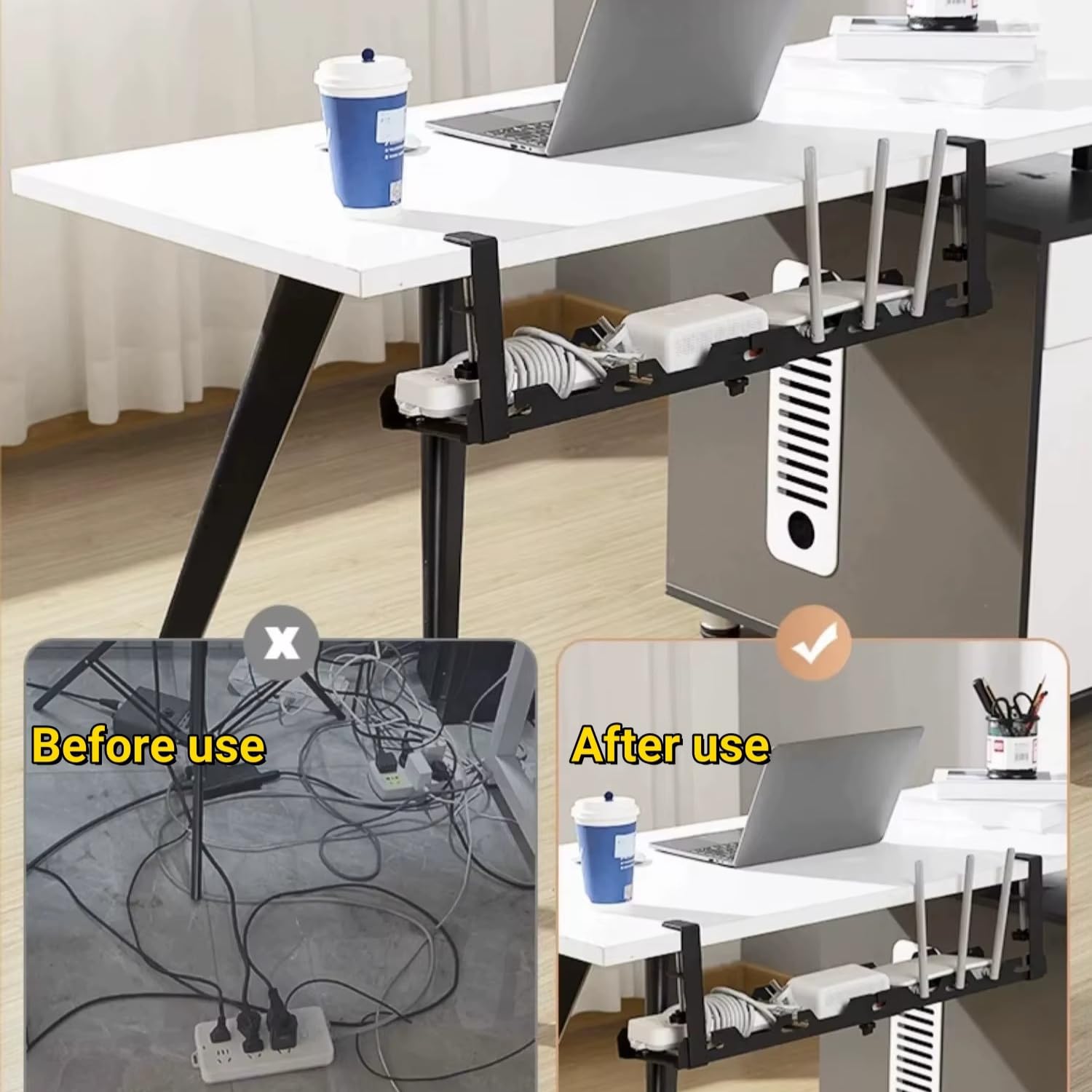 Gadget Wagon Vassoio portaoggetti da sottolavello, espandibile, senza foratura