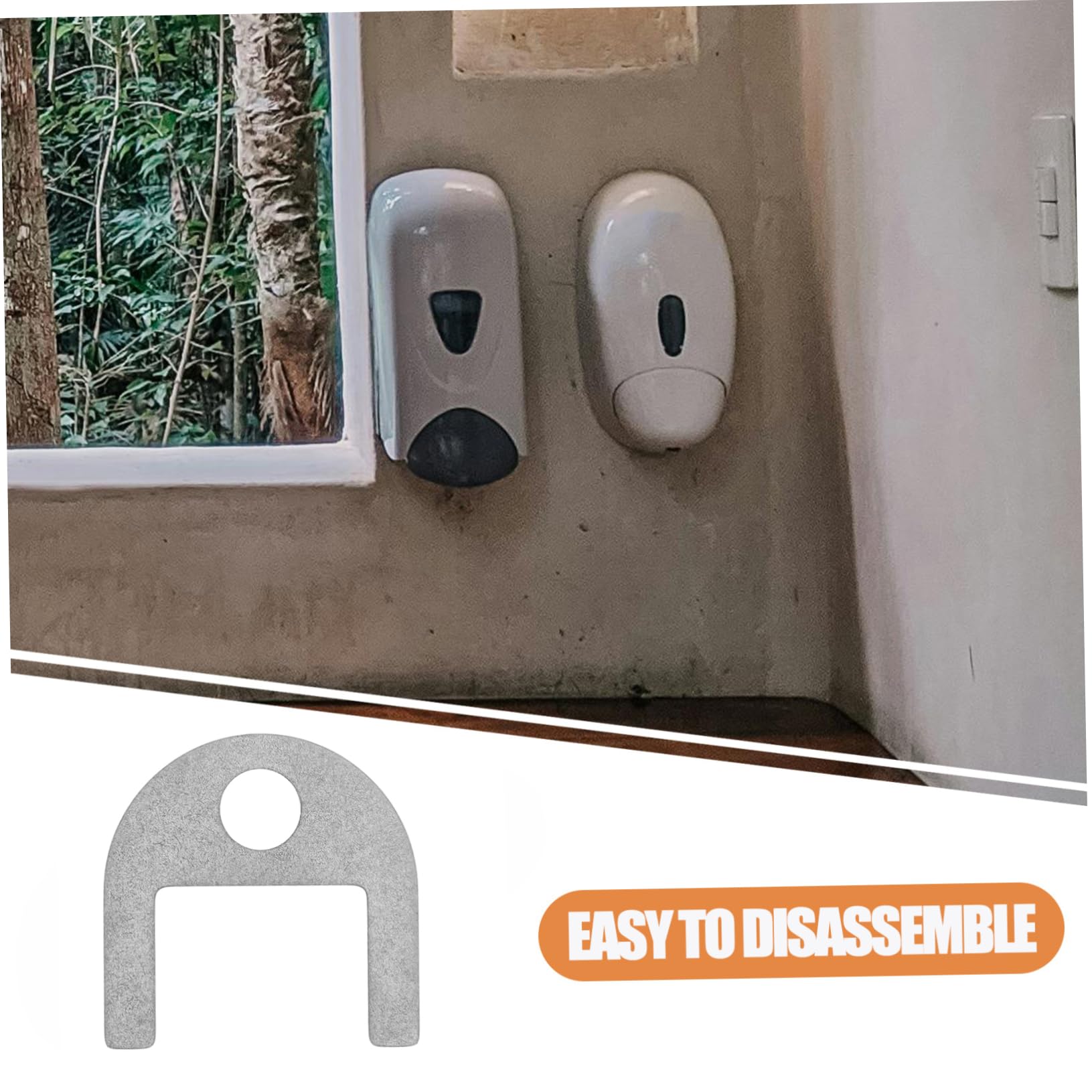 ERINGOGO Commercial Soap Dispenser Key Reusable Hand Soap Dispenser Accessory Elegant British Style Easy Maintenance Operation