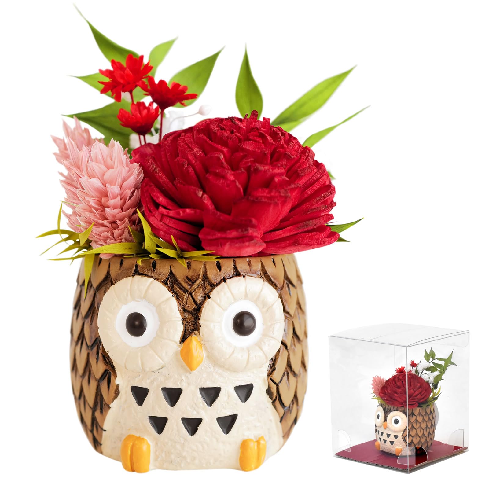 Amazon｜おいもや 母の日 ギフト 花 ソーラーフラワー 誕生日