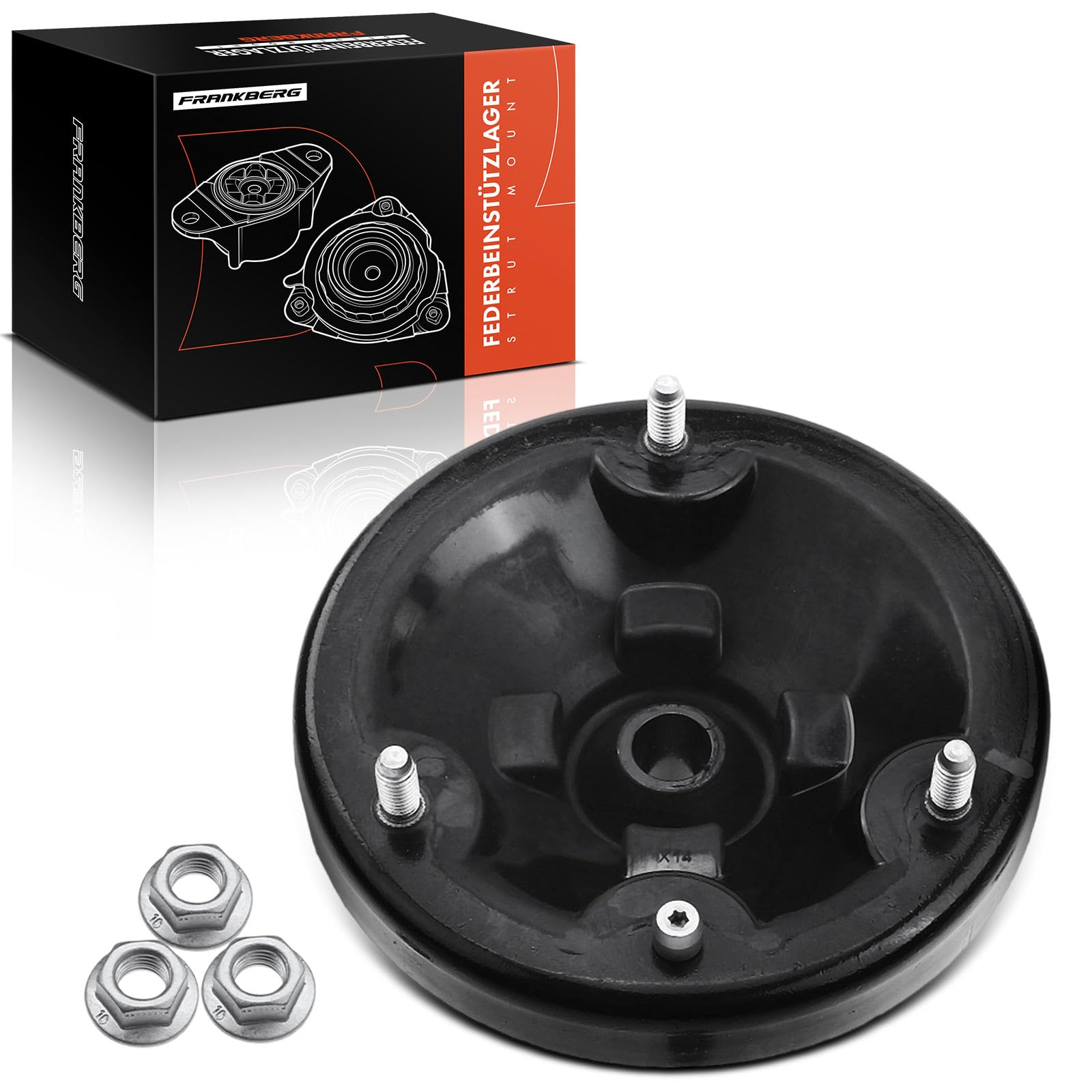 Frankberg Palier de fixation d'amortisseur d'essieu avant 31306779604 | Compatible avec: X5 E53