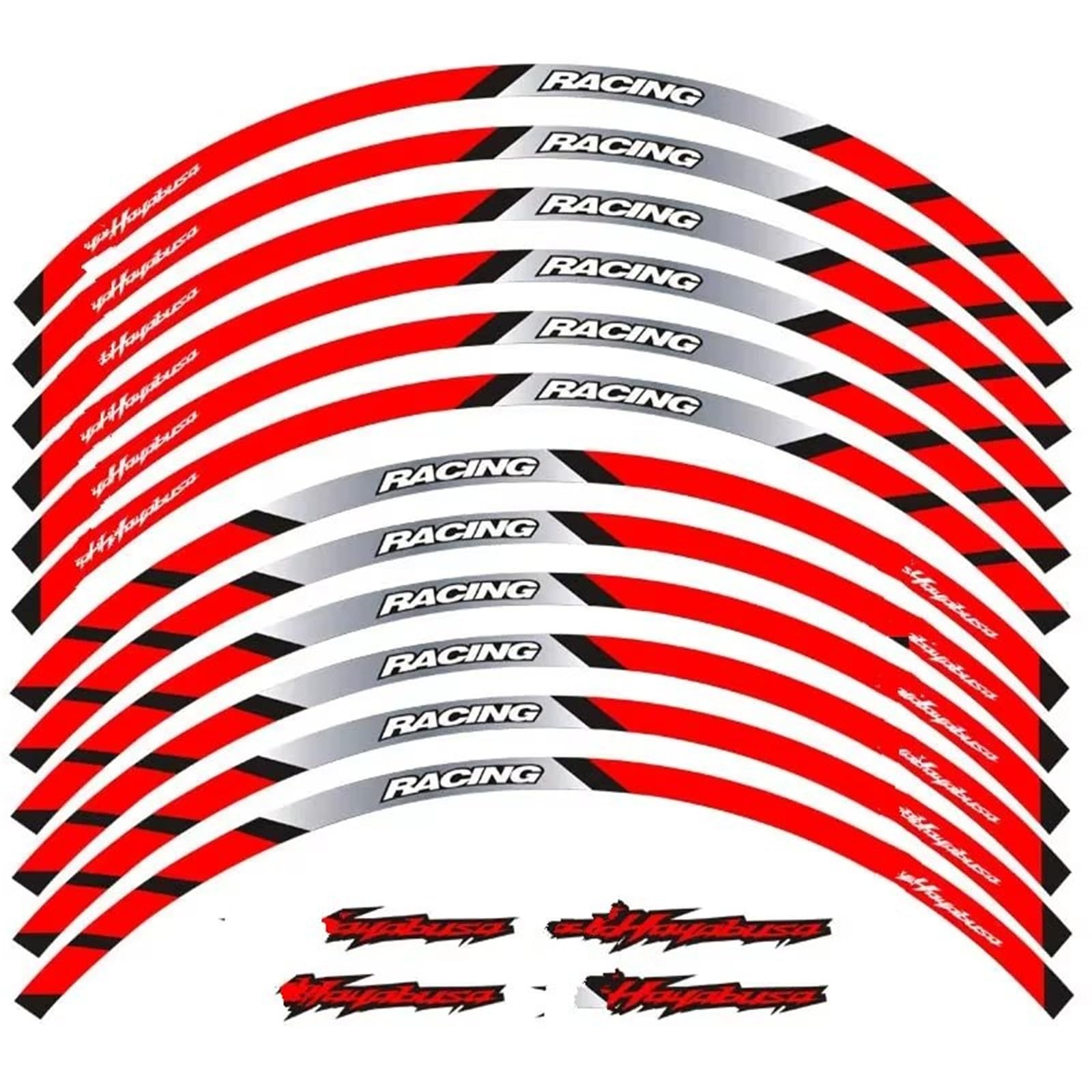 Calcomanía Decorativa para Rueda Motocicleta para S&uzuki para Hayabusa GSXR 1300(Set Meal 2)