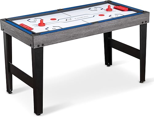 Miniatura 2 de EastPoint Sports Mesa de sala de juegos multijuego 4 en 1 de 54 pulgadas, mesa de ping pong, mesa de billar, futbolín, hockey de aire