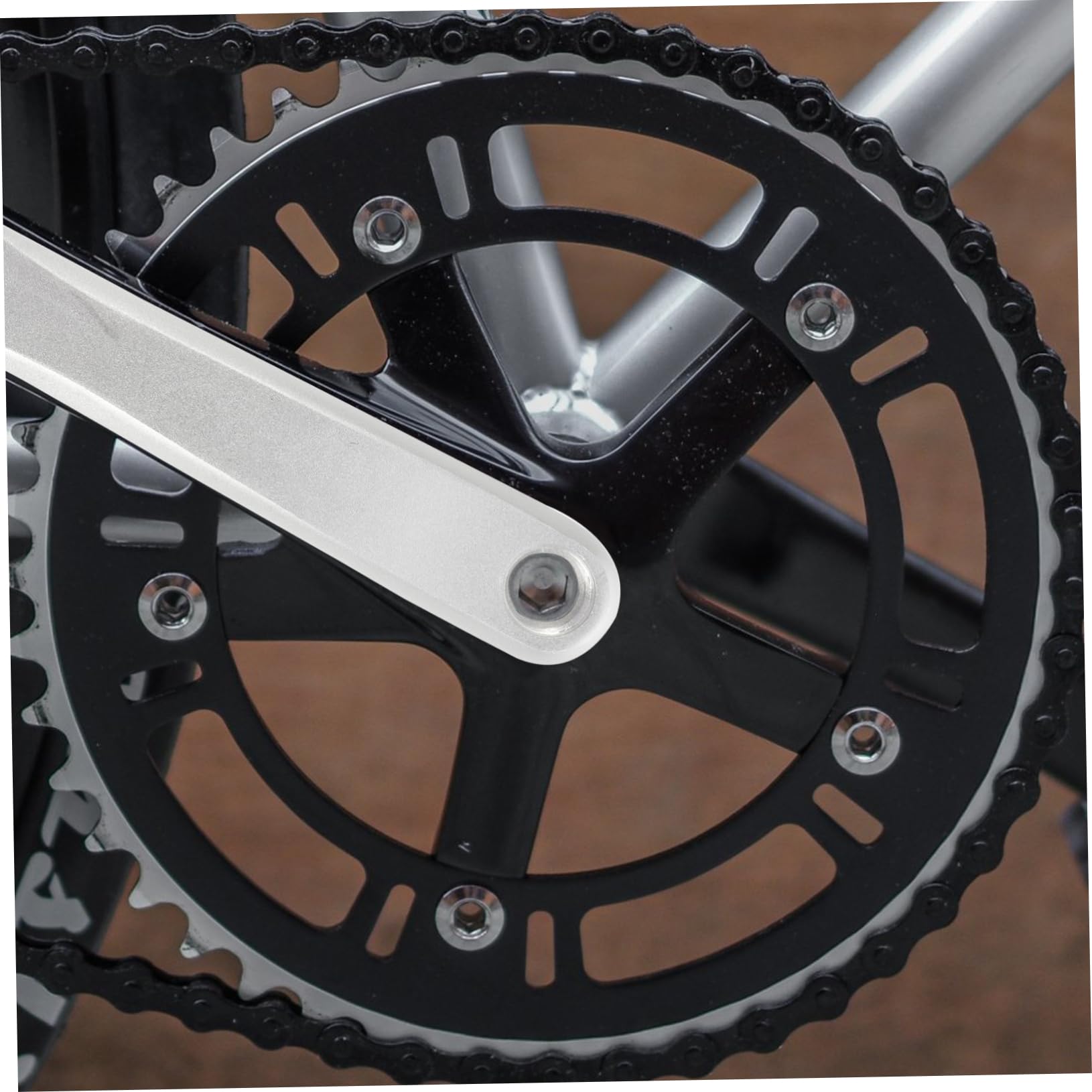 KOMBIUDA 1pezzi Pedivella per Biciclette Braccio Sostitutivo Facile Installazione per Mountain Bike e Pieghevoli