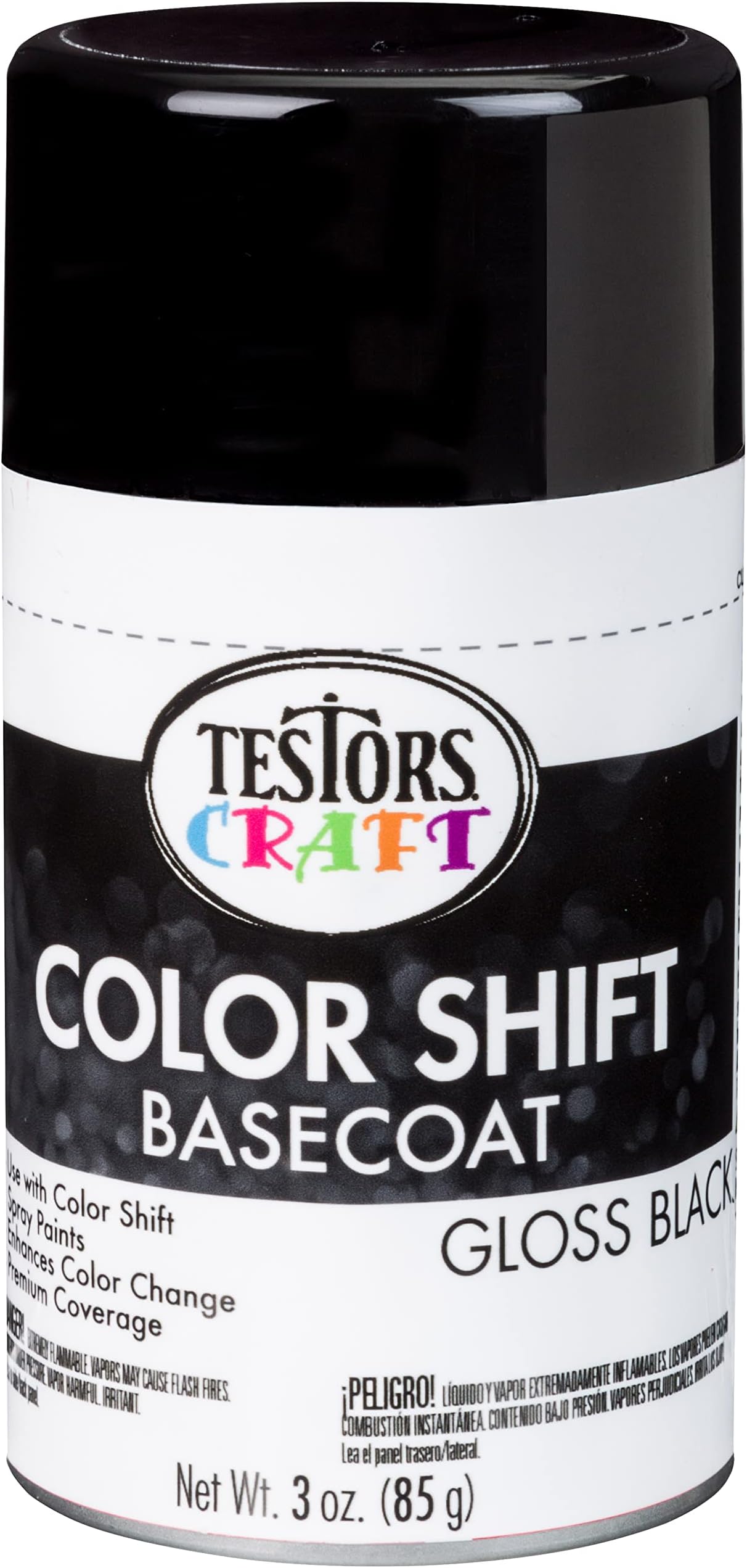 Testors Color Shift Base Paint 3oz-Black