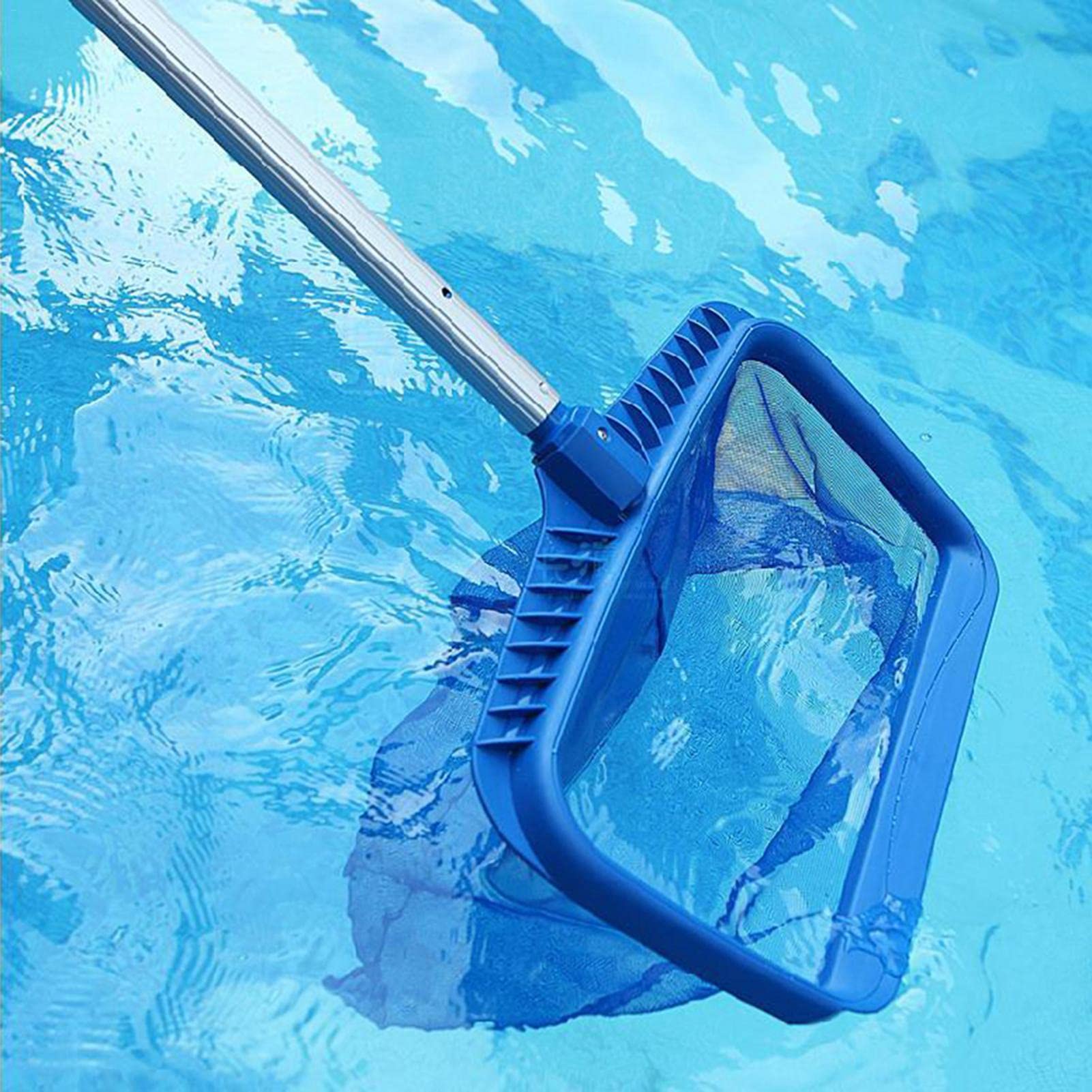 Set di retino per piscina e piscina, retino per foglie | retino telescopico per la pulizia della piscina