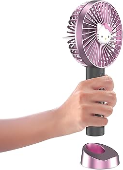 Amazon | ハローキティ 手持ち扇風機 卓上スタンド付き - マルチ Amazon | ハローキティ 手持ち扇風機 卓上スタンド付き - マルチ