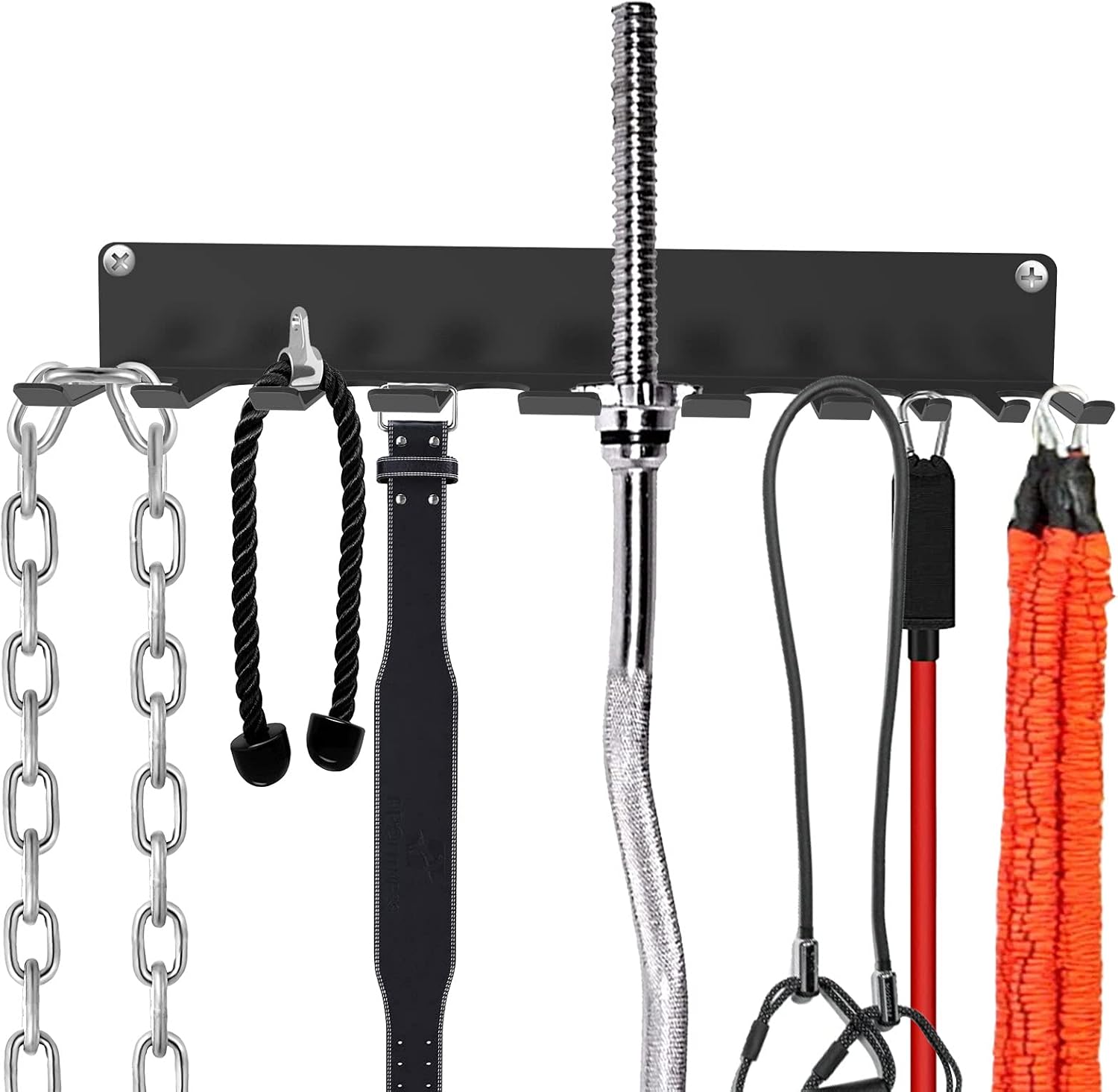 Versátil Home Gym Storage Rack con 10 Prong Hooks Paraguay Ubuy