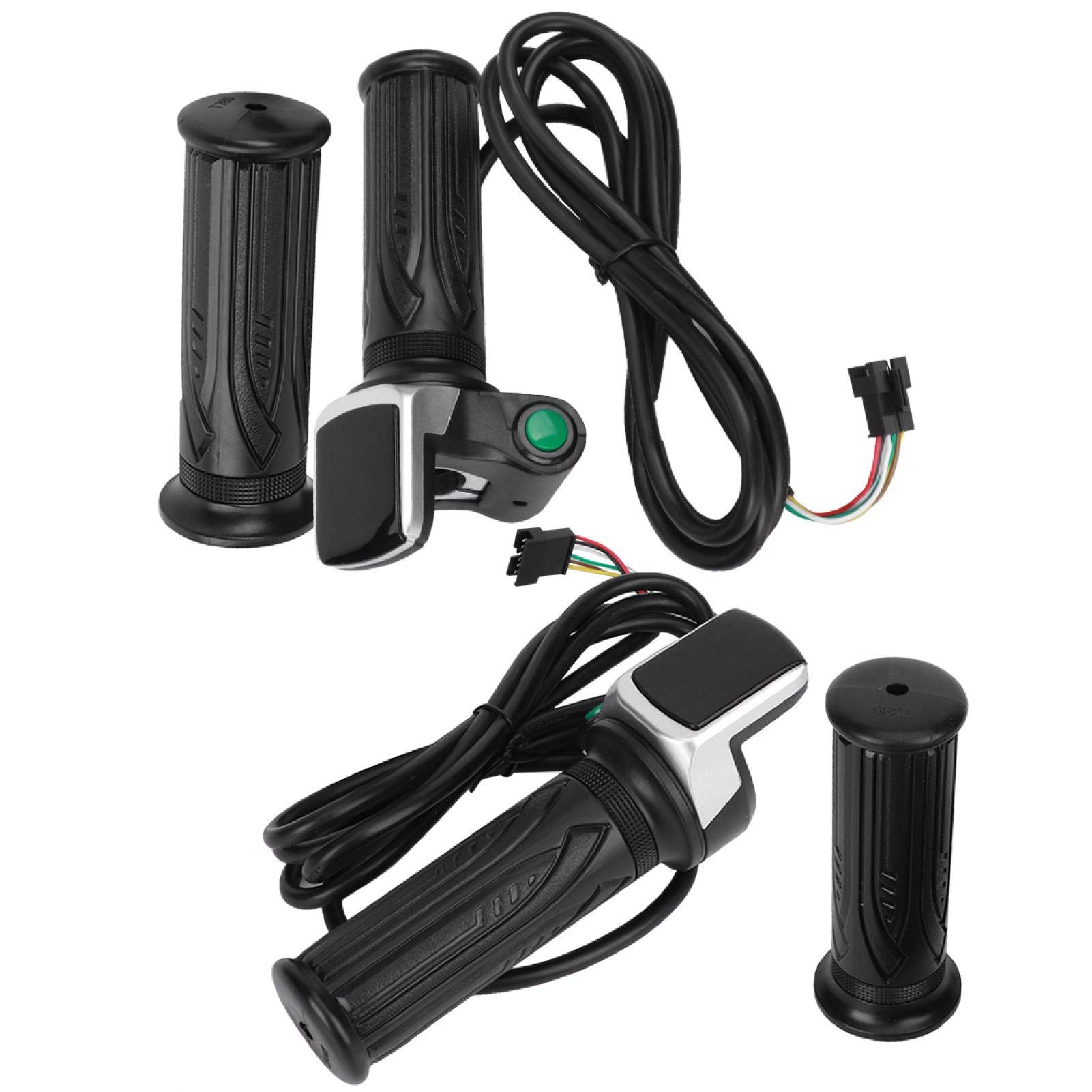 Puño Acelerador Para Bicicleta Eléctrica - Pantalla LCD, 6 Núcleos, 36V/48V - Diseño Ergonómico E Impermeable