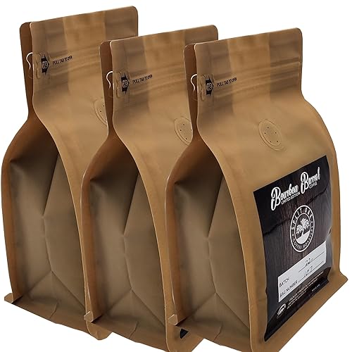 Granos de café tostados en barril de bourbon orgánico de 10 onzas, edición limitada, granos enteros envejecidos a la perfección, origen único,