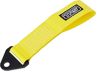TRS-MOTORSPORT TRS - Correa de Remolque Universal para Carreras, Color Amarillo
