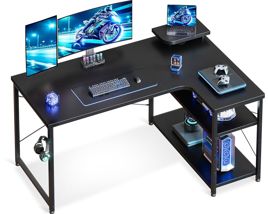 【OKC6】ODK l字デスク パソコンデスク ゲーミングデスク L字型 Amazon | ODK パソコンデスク l字デスク ゲーミングデスク L字型