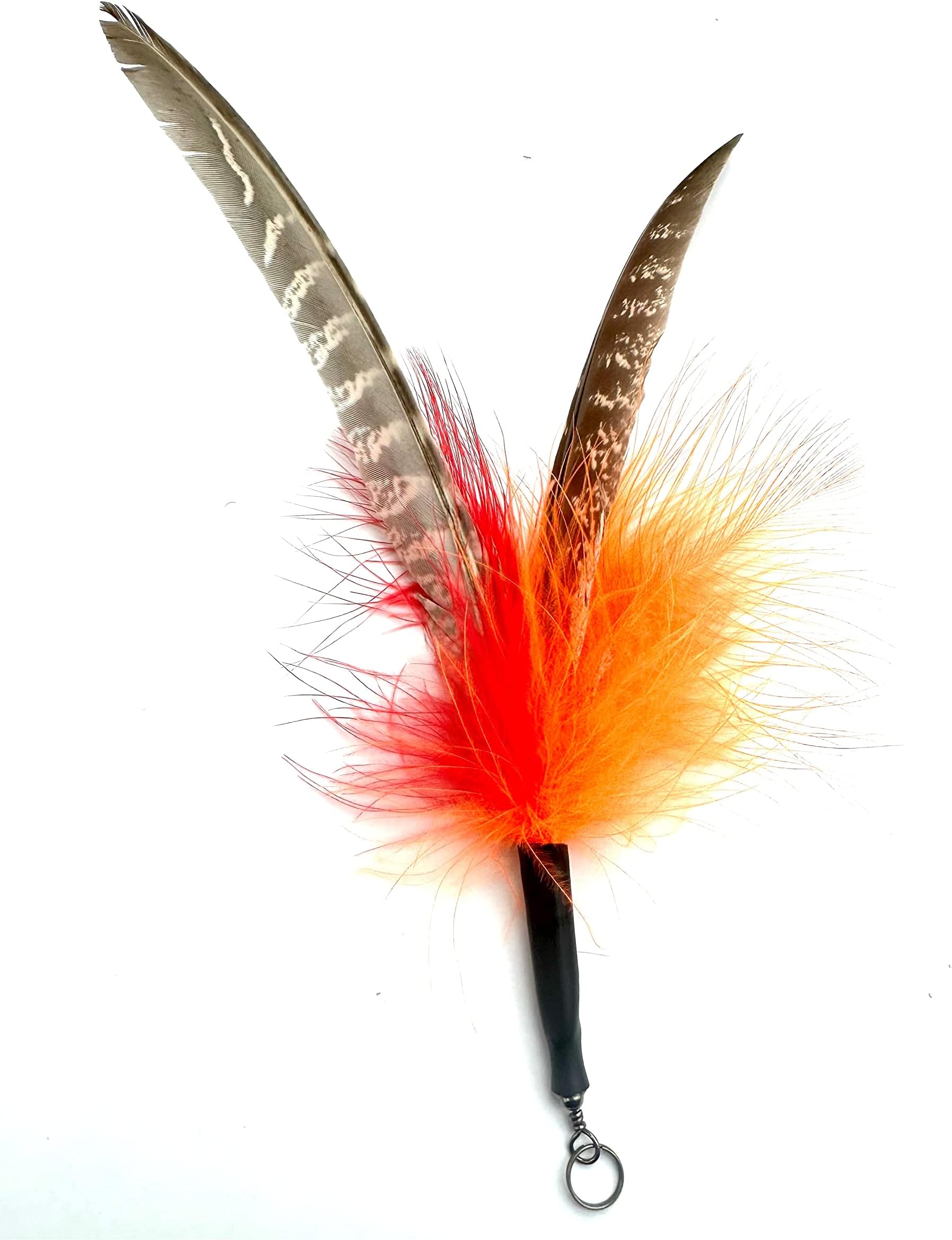 Purrs Feather Spinning Cat Toy Attachment - Single - Fits PurrSuit, Da Bird & Frenzy Wand Cat Toys
