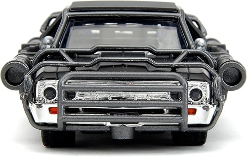 Miniatura 2 de Fast & Furious Fast X 1:32 1967 Chevy El Camino versión enjaulada autos fundidos, juguetes para niños y adultos