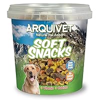 ARQUIVET Pack 6 unità - Soft Snacks - Mix ossicini i e cuoricini