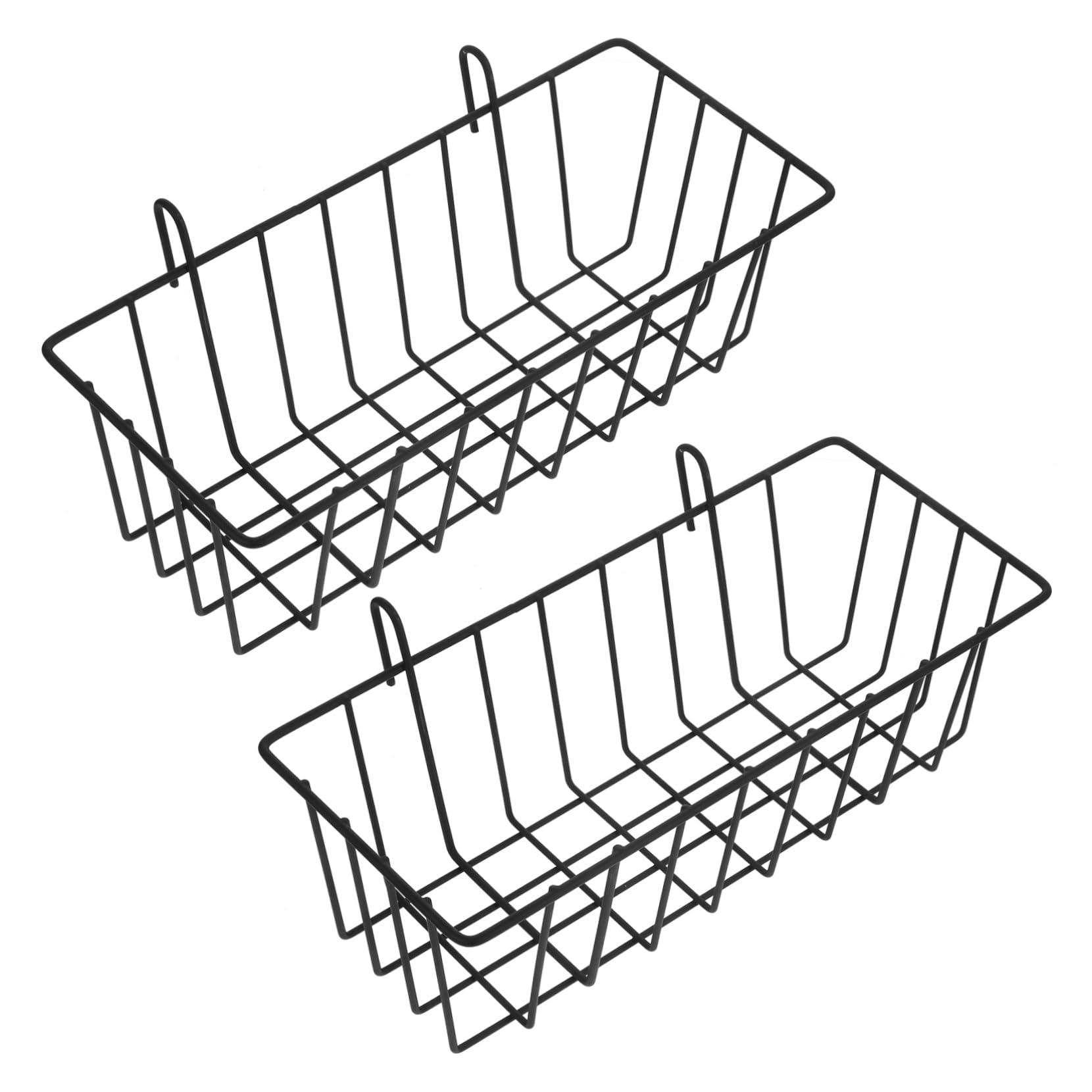 Râtelier à Foin pour Lapins Multifonction Lot de 2 en Fer Noir