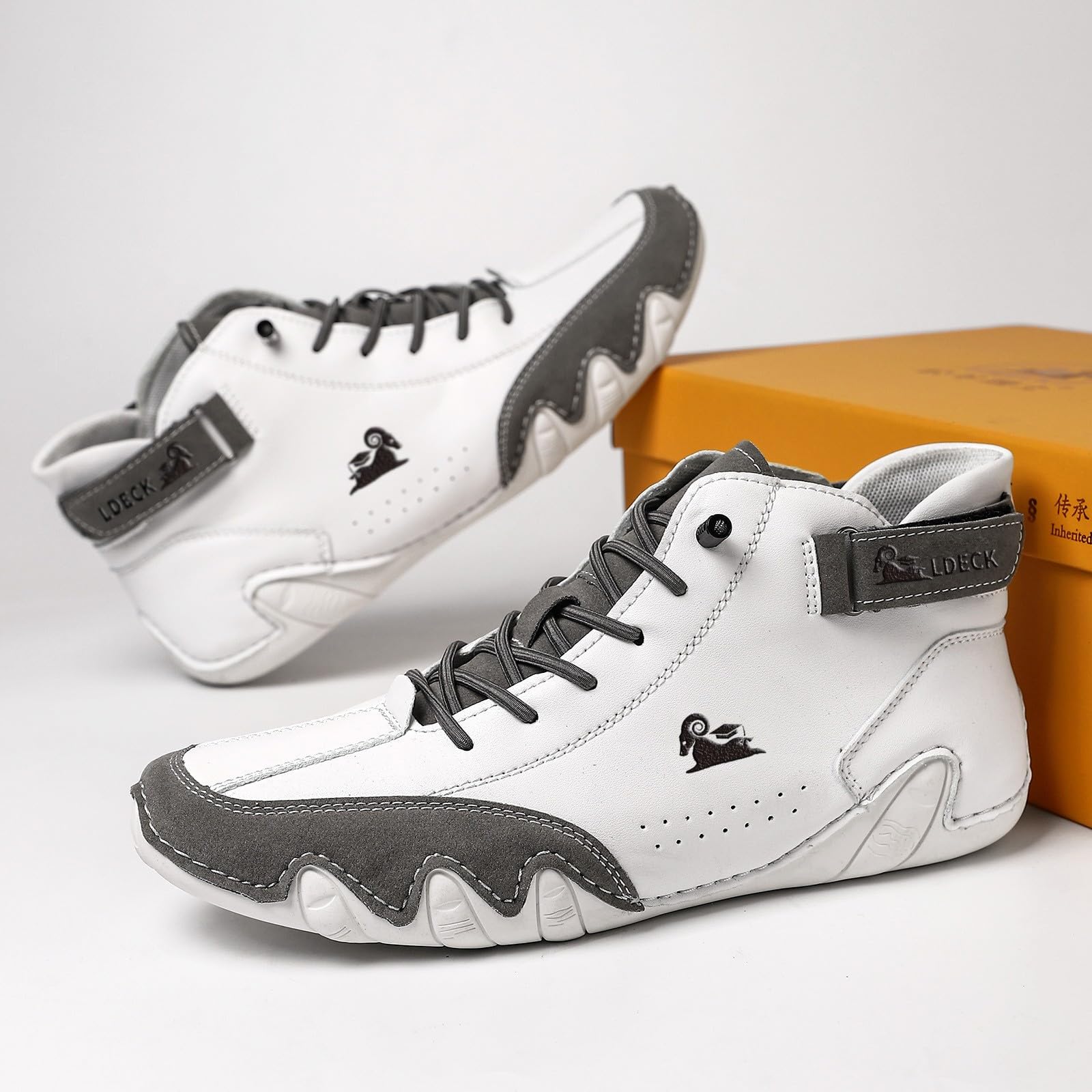 Zapatillas de Deporte Hombre Caminar Bambas Sneakers Comodos Zapatos Casuales con Plataforma Caminar Bambas Gimnasio Zapatos de Cordones al Aire Libre Vestir Zapatillas para Entrenamiento al Aire
