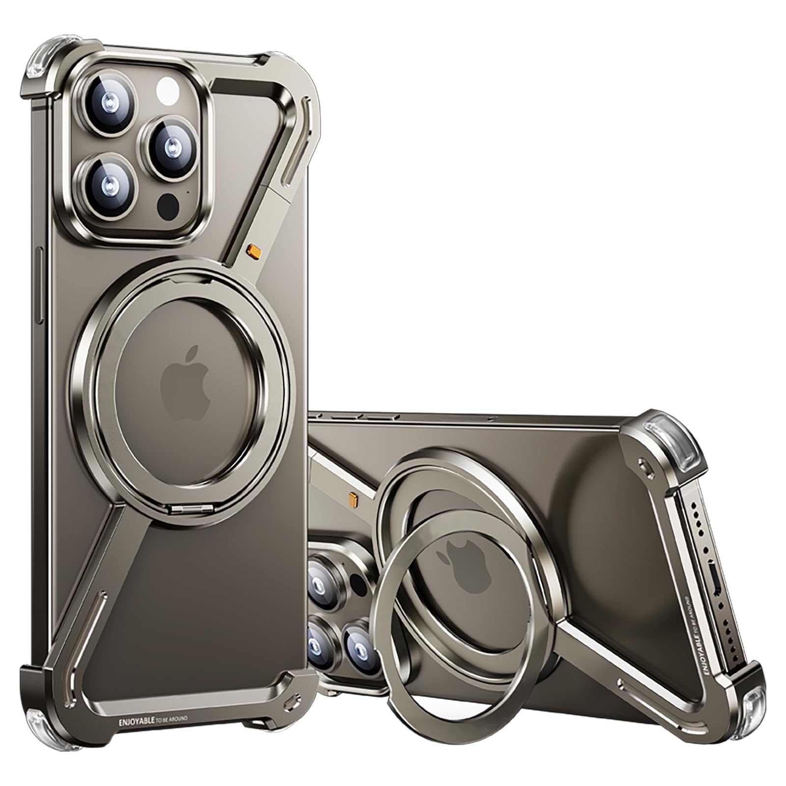 Coque en Z iPhone 16 Pro Max antichoc avec support fin - 8
