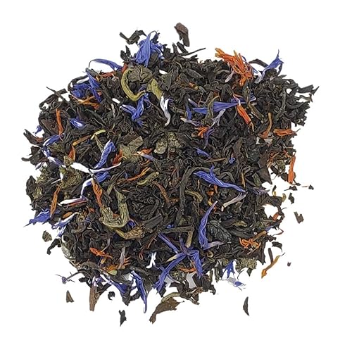 Miniatura 2 de Shari's Tea - Kings & Queens - Té negro de hojas sueltas, bolsa de pie de 3 onzas  3.00 oz - 28 tazas, con sabor natural