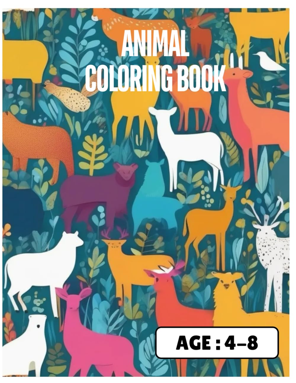 Wonders of the Wild: A Fun and Educational Animal Coloring Book