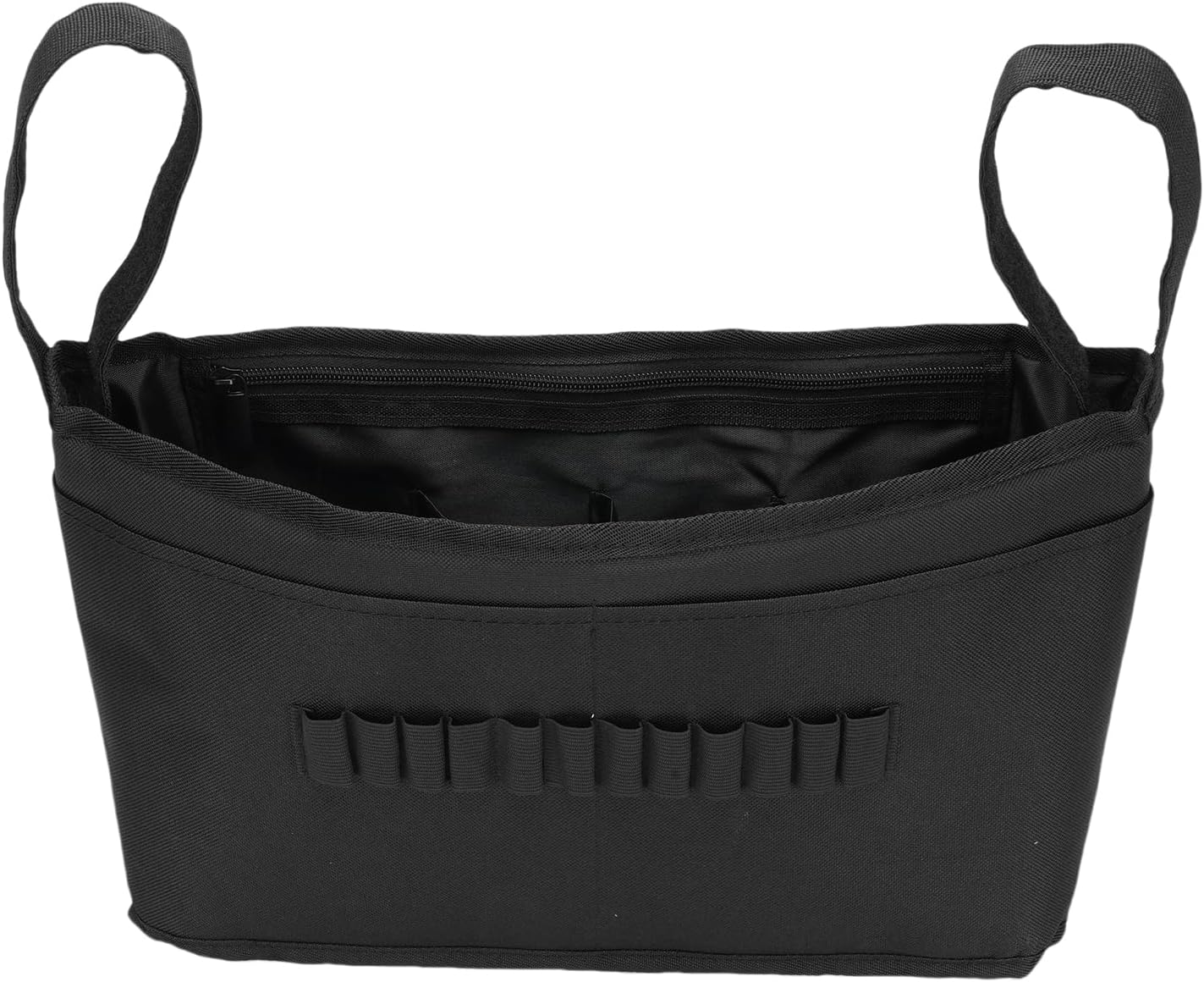 Golf Push Cart Accessory Bag,12 Pocket Multifunctional Storage Organizer | Universal Fit for Most Push Pull Carts