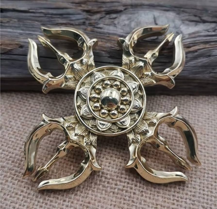 Amazon｜密教法具 十字羯磨 銅造 十字金剛杵魔除け 浄化 9.5CM｜具足