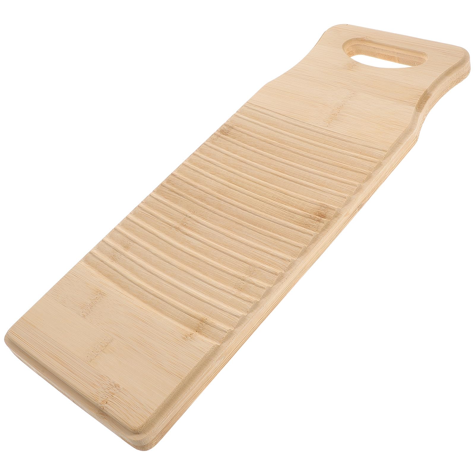 Angoily ASSE da Lavare in Legno Resistente all’Usura 40x15 Cm Design Ondulato, Tavola da Bucato Portatile per Uso Domestico e Lavanderia Bagno Colore Casuale
