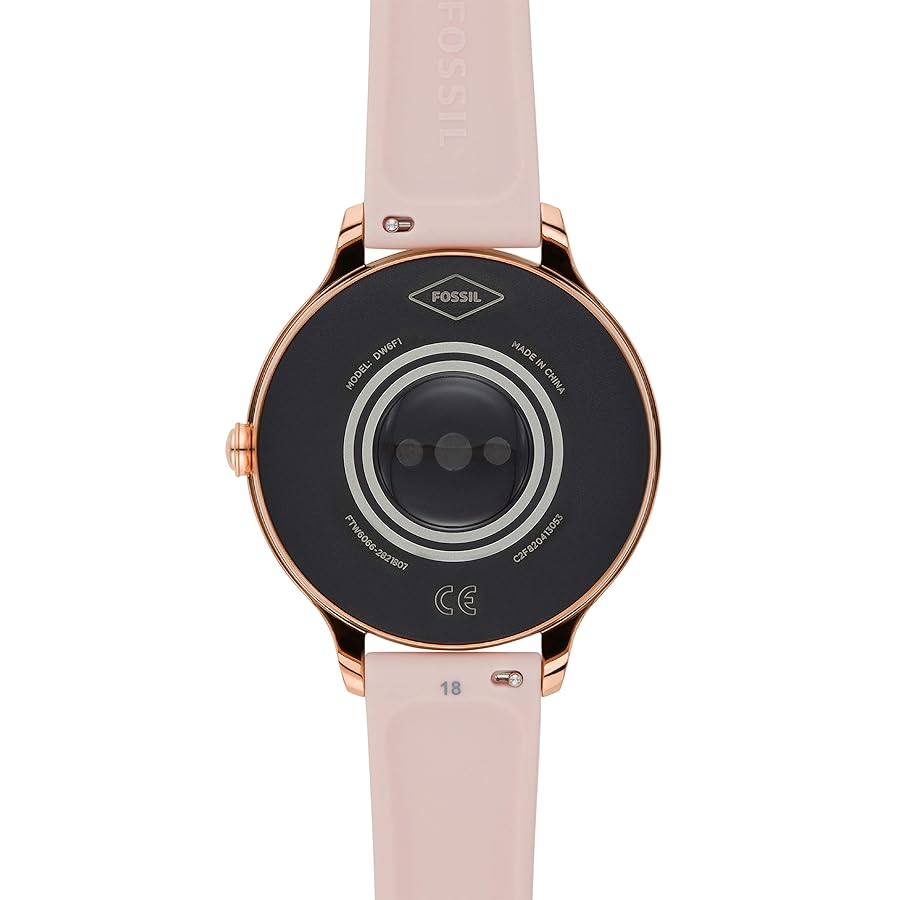 Amazon.com: Fossil 42mm Gen 5E Stainless Steel and Silicone