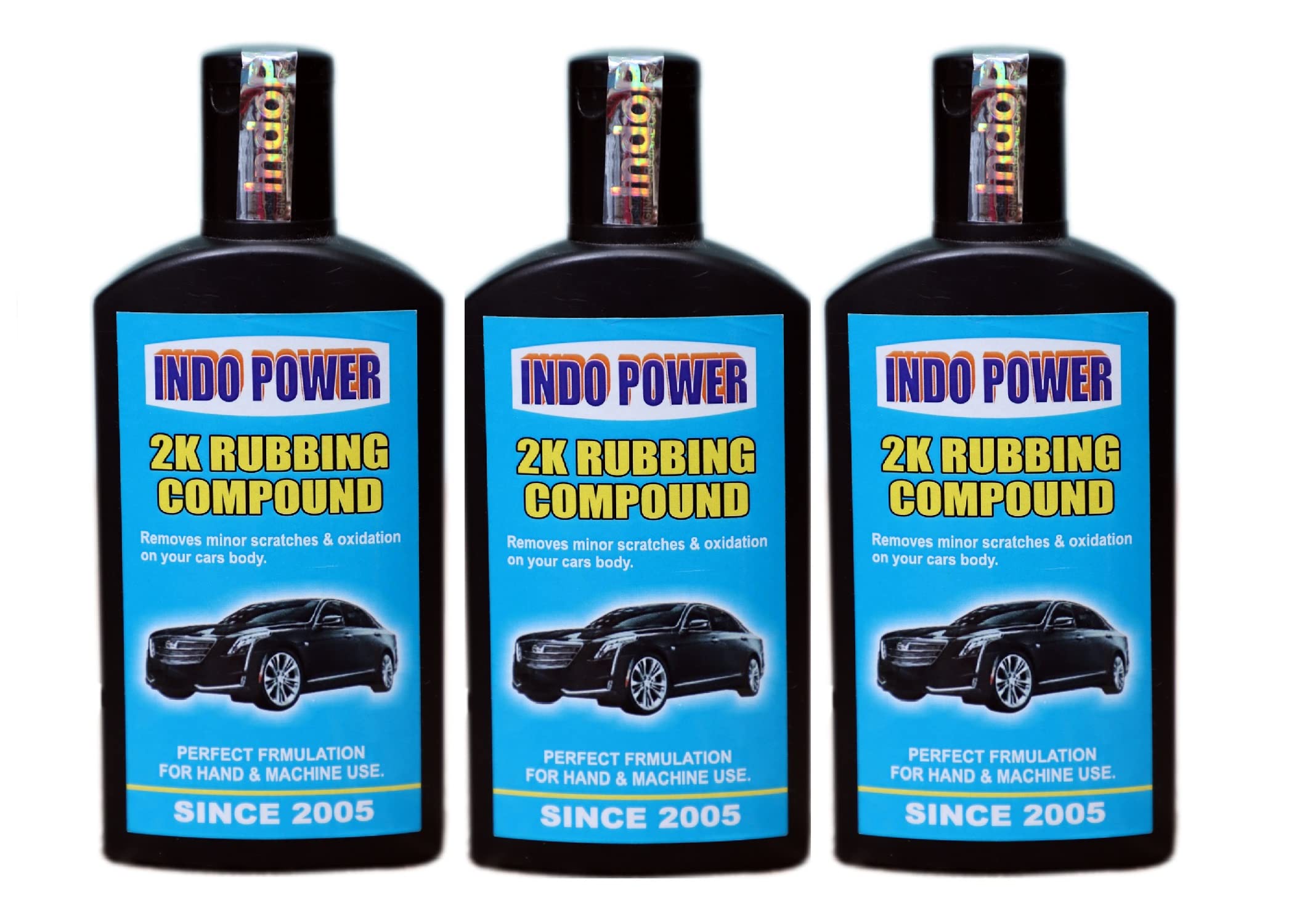 INDOPOWER® R1809-2K RUBBING COMPOUND (3pc x 100ml).