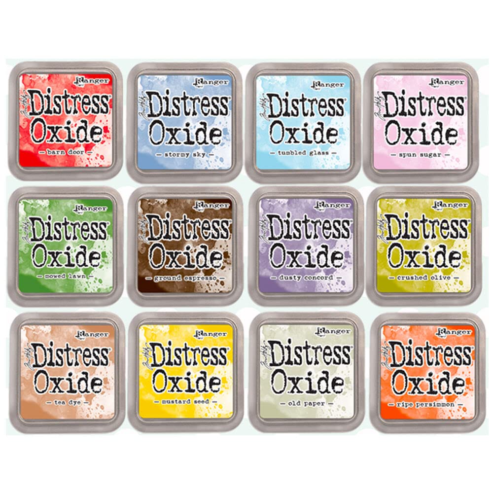 Tim Holtz - Kit di 12 tinture Distress Oxide #4