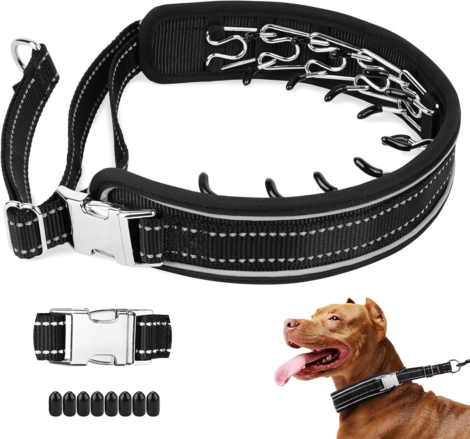 Training Collars Dog Muzzle Tractor Supply Leash Mayerzon Prong