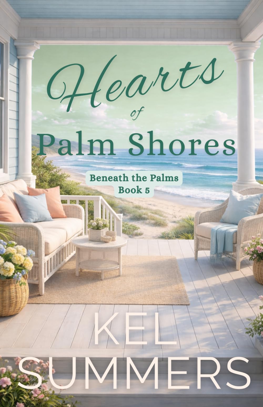 Hearts of Palm Shores-Book 5: An Inspirational, Women's Fiction, Sweet, Beach Romance of Second Chances and New Beginnings (Beneath the Palms)