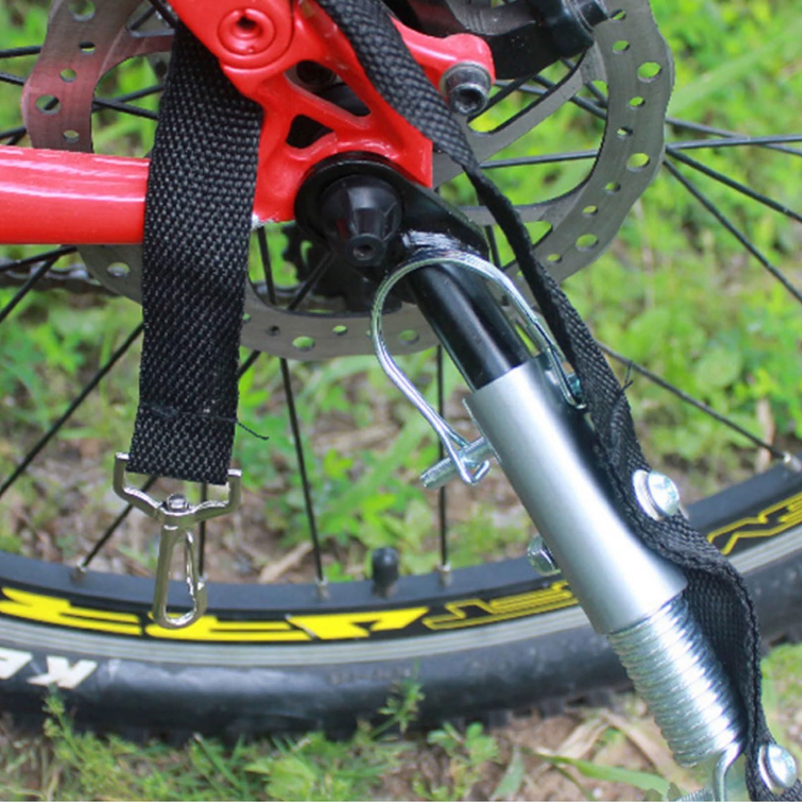 2-teilige Fahrradanhänger Kupplung Aus Edelstahl - 135° Adapter Für Kinderwagen & Hundeanhänger