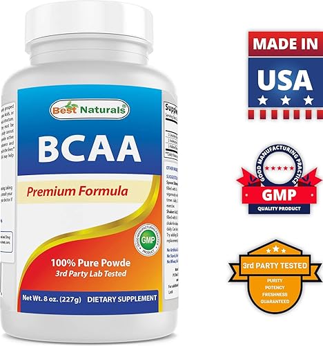 Miniatura 5 de Best Naturals BCAA Polvo 8 OZ & Beta Alanina Polvo 1 Libra