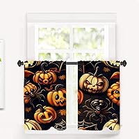 Vista 942 de Cenefas de cocina modernas con patrón de cobre marrón dorado para ventanas, cenefas opacas abstractas de marcas de arañazos y cortinas opacas