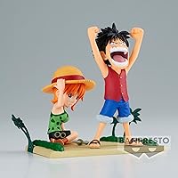 Vista 4 de Banpresto - One Piece - Log Stories - Luffy & Nami, World Collectable Figure de Bandai Spirits