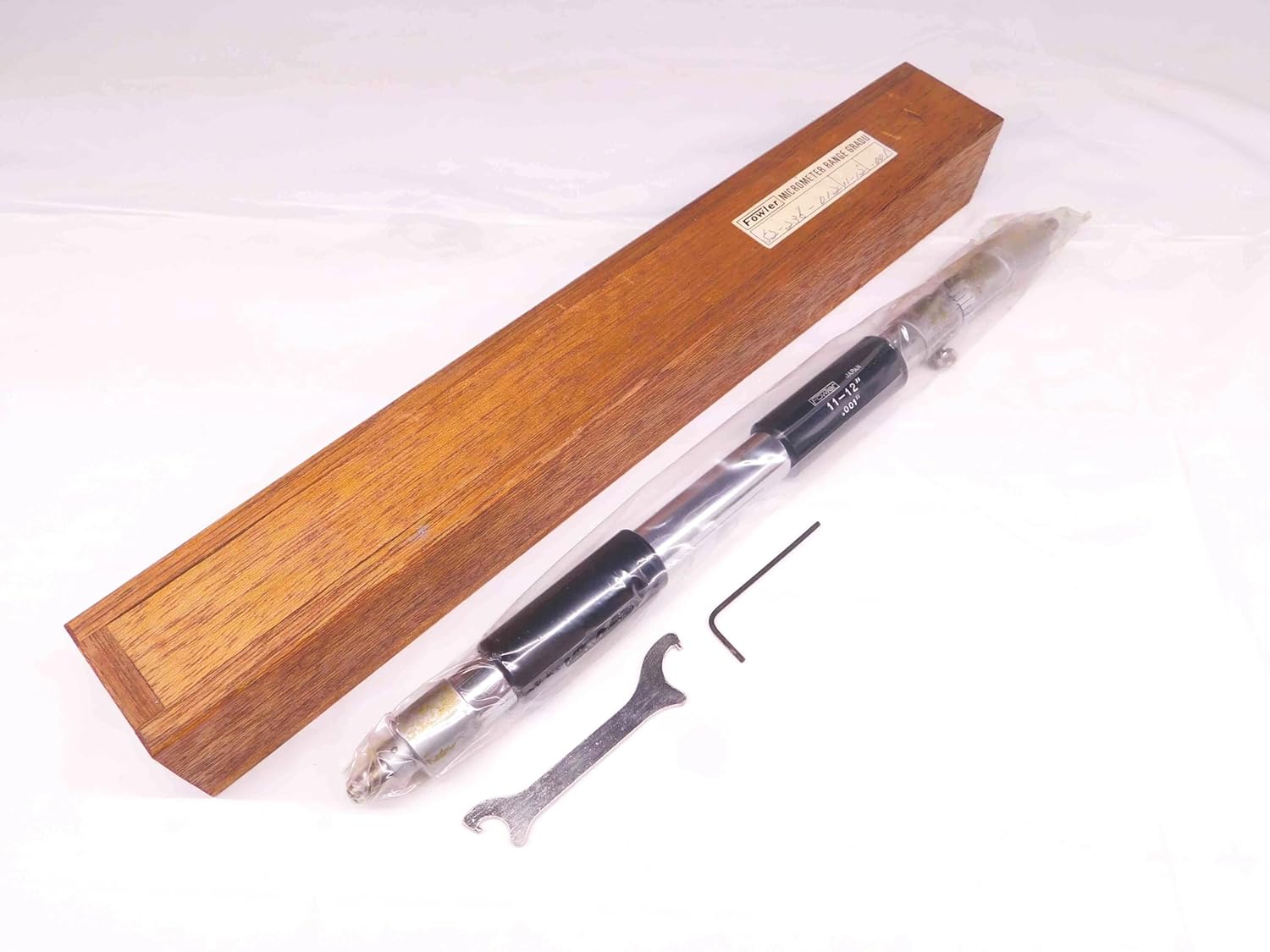 Fowler Inside Tubular Micrometer 11" - 12" Range .001 Graduation 52-236-012 MIC