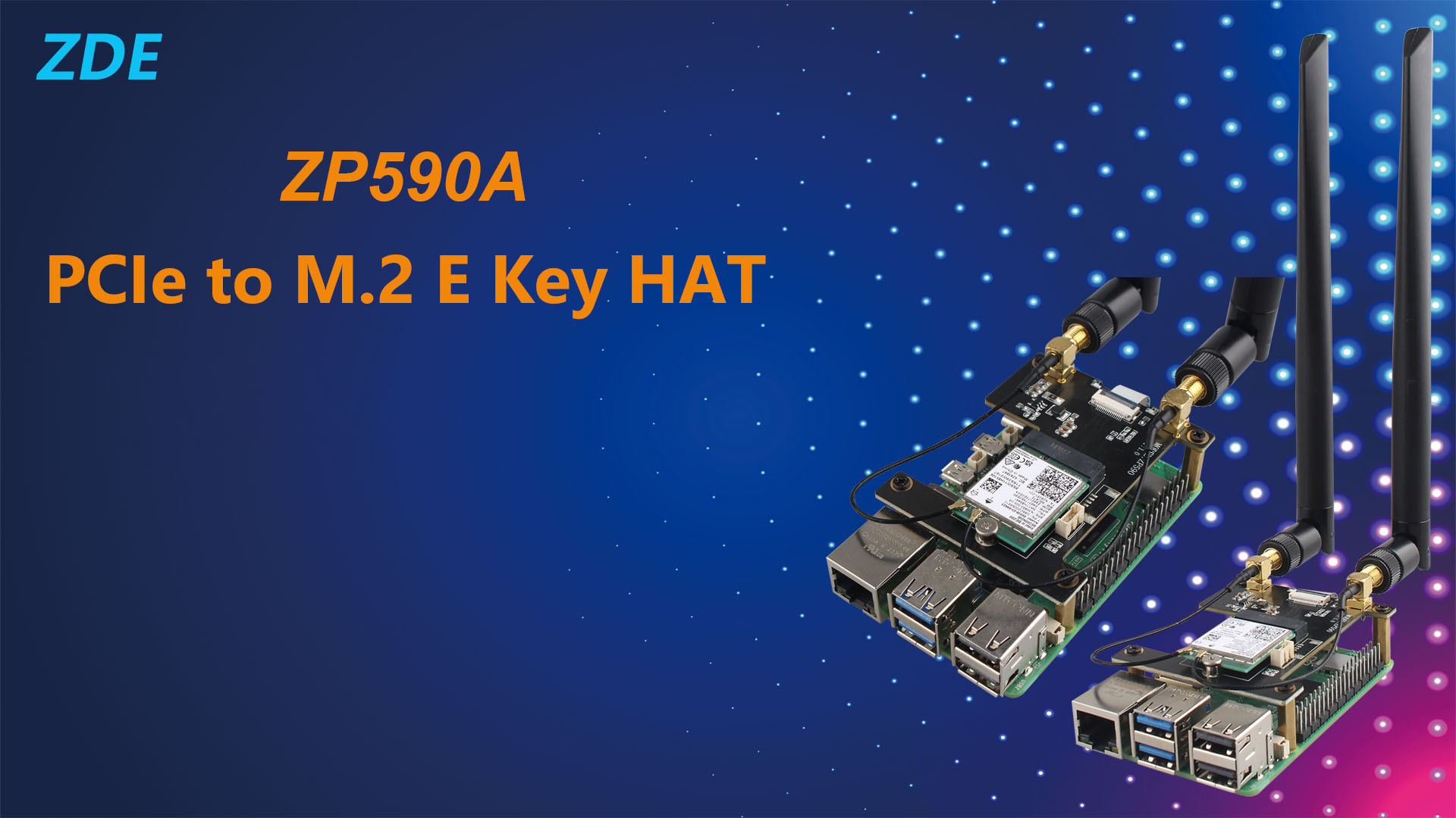 Amazon.com: ZDE ZP590A PCIe to M.2 E Key HAT PCIE to WiFi7 6 6E 5