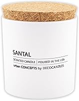 Vista 38 de Conceptos Urbanos de DECOCANDLES - Coco de la Isla - Vela de soya altamente perfumada - Larga duración - vertida a mano en Estados Unidos