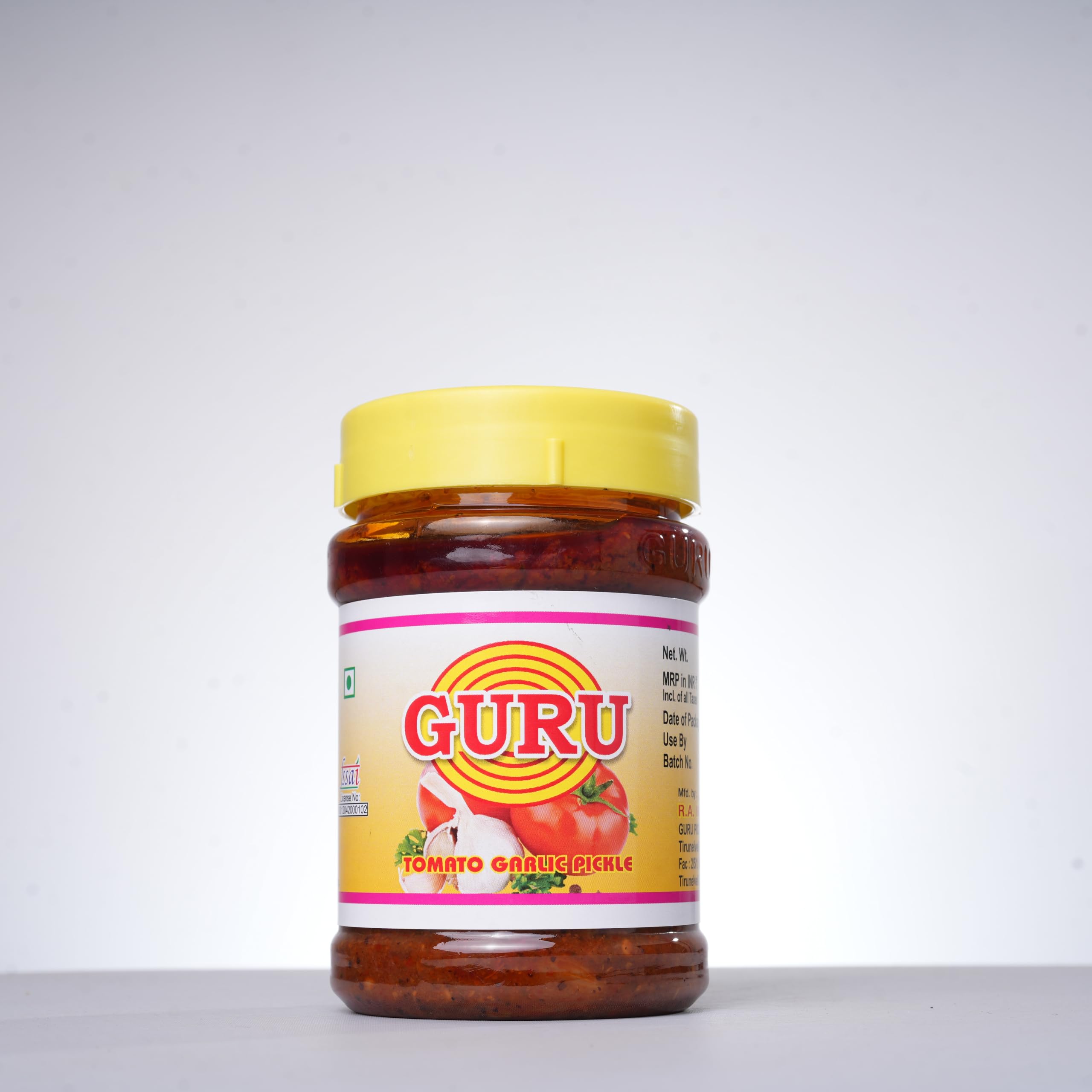 GURU Tomato Pickle with Garlic |Homemade Achar|Homemade Tamatar Achar|Traditional South Indian Taste,300g (B0BZ5TBH6J) Amazon Price History, Amazon Price Tracker