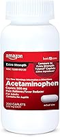 Vista 7 de Yaxa Basic Care - Analgésico extrafuerte; cápsulas de acetaminofén de 500 mg; aliviador del dolor/reductor de fiebre; 100