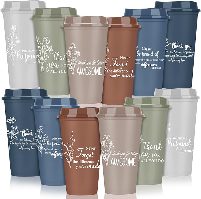Amazon.com: Yetene 12 Pcs Christian Cups Bulk Christian Thank You Gifts ...