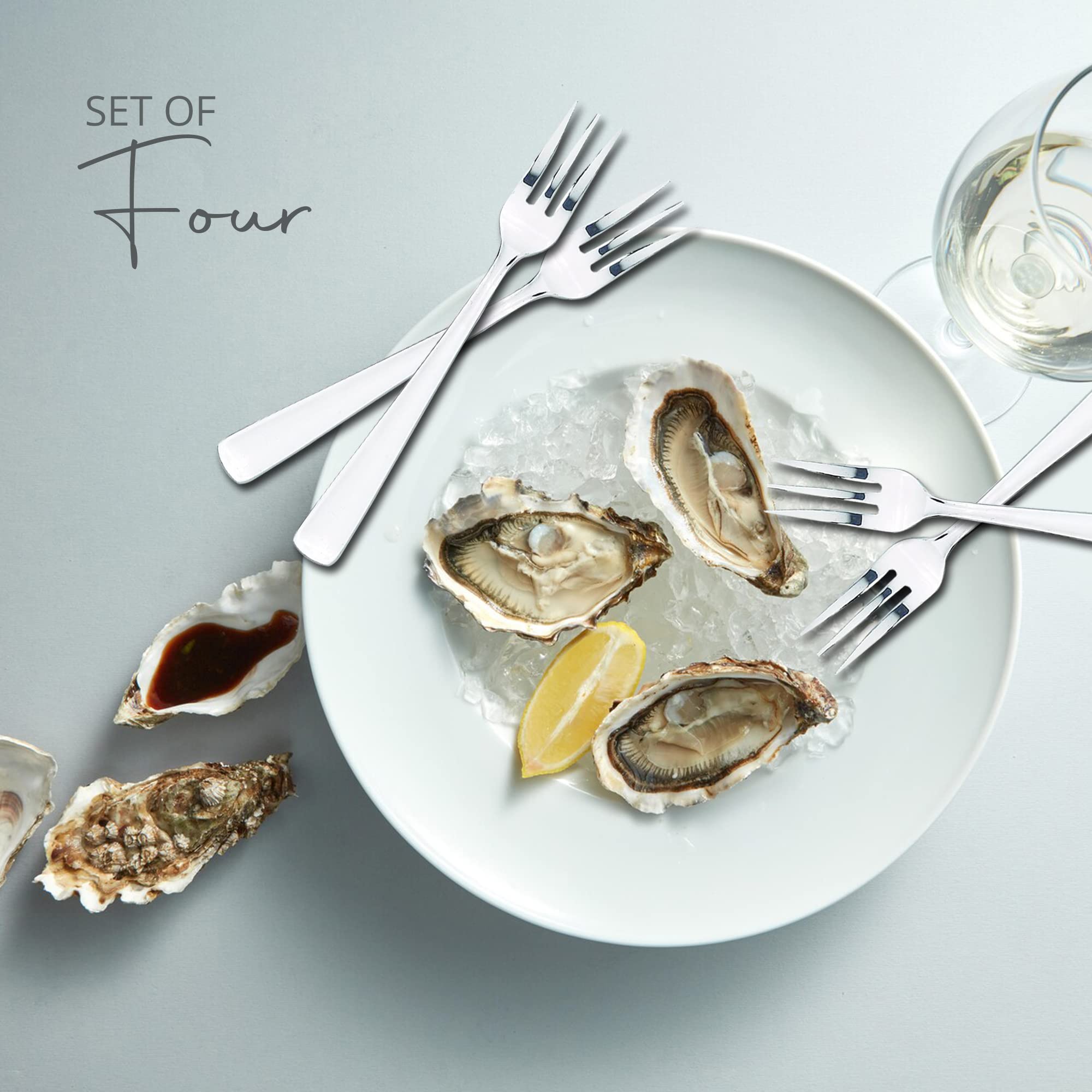 Maine Man Oyster Forks - Set of 4 -2