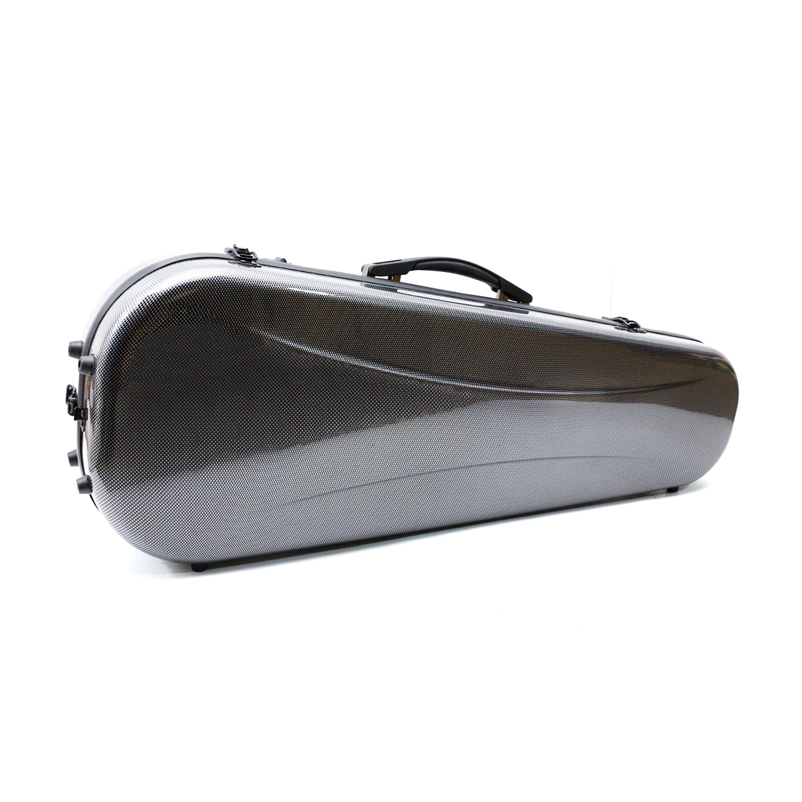 Viola Case - Caja de viola ligera de fibra de carbono de 16 pulgadas para viola de 15 a 17 pulgadas, tamaño de 2,3 kg