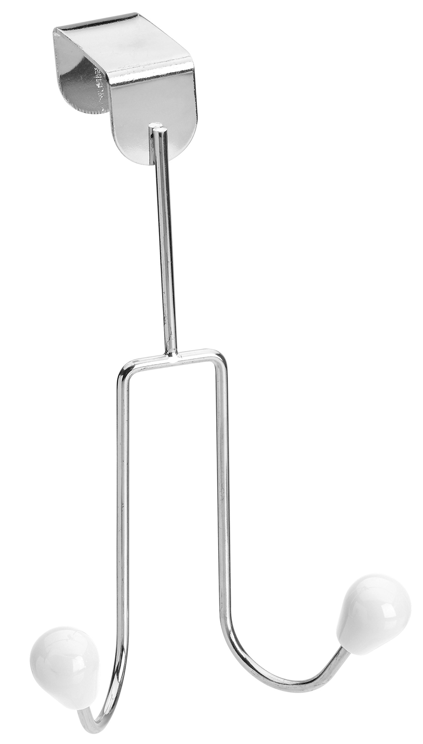 Feridras Smart Dietroporta, Doppio Gancio, Grande, Bianco, 9.5x11.5x20 cm